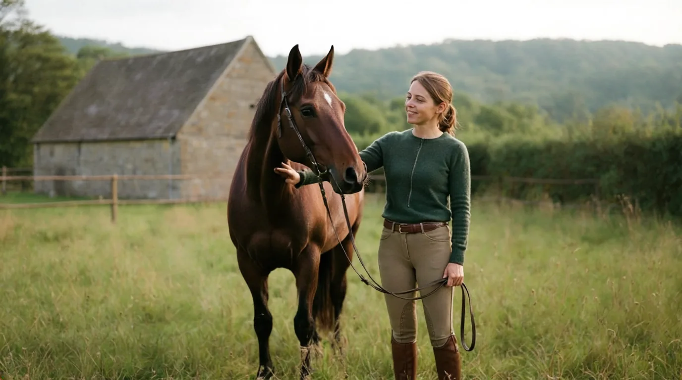 Cours d'équitation à Saint-Setiers, Corrèze