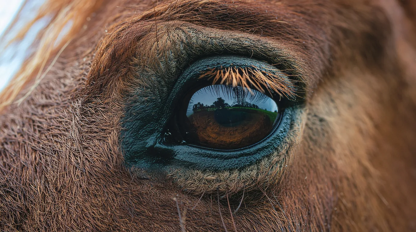 Un regard de cheval au Ranch Made In The USA, Saint-Setiers